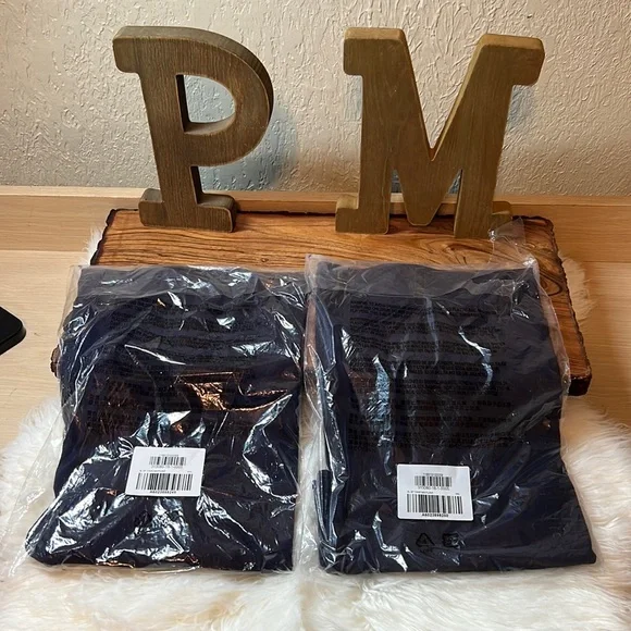 Gap Factory Size 2X Navy Slim Fit Ribbed Tank Top Lot of 2 - Picture 11 of 13